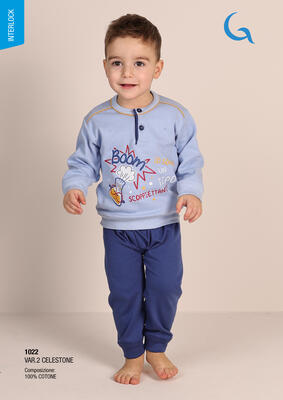 PIGIAMA NEONATO M/L 1022 Tellini S.R.L. Velkoobchodní oblečení